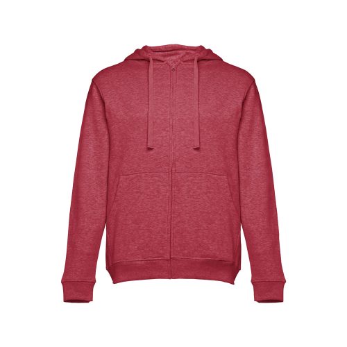 THC AMSTERDAM II. Men's hoodie in cotton and polyester with full zip