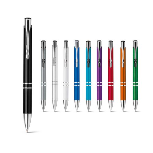 BETA PLASTIC. ABS ball pen with metal clip