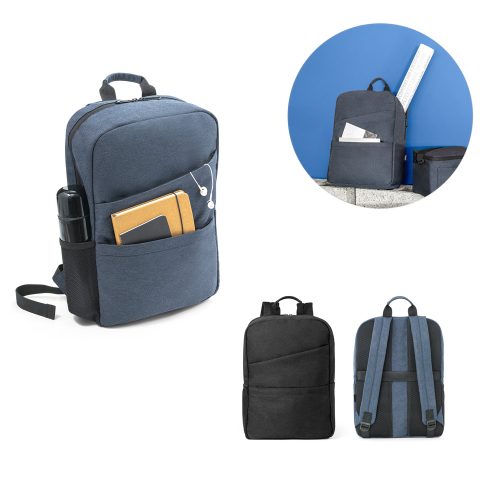 REPURPOSE BACKPACK. 15.6'' laptop backpack in 600D recycled polyester