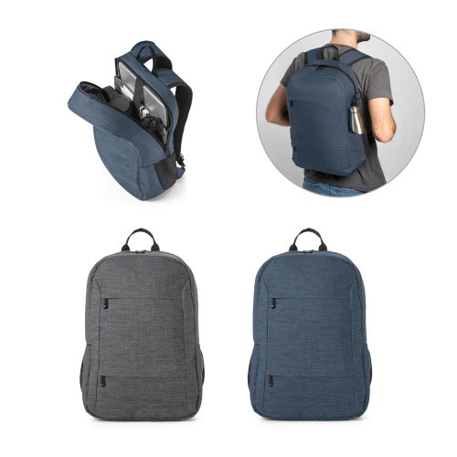 BUSINESS. 300D recycled polyester laptop backpack