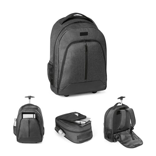 EINDHOVEN. Trolley backpack for laptop 15.6'' in 600D high-density polyester