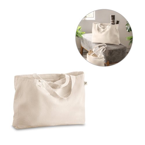 PARMA. Cotton (50%), recycled cotton (30%) and polyester (20% rPET) bag (280 g/ m²)