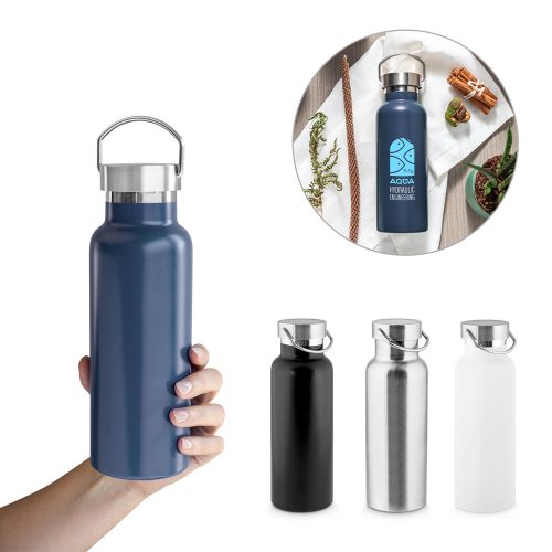 DUPLANTIS. Stainless steel bottle (36% recycled) with vacuum insulation 810 mL