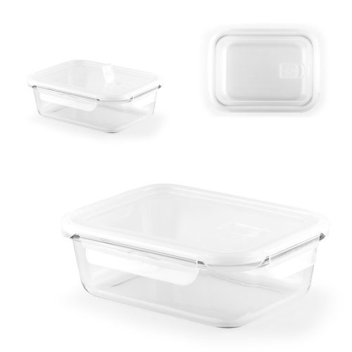 QUORIN. Lunch Box. Hermetic box in borosilicate glass 1 L