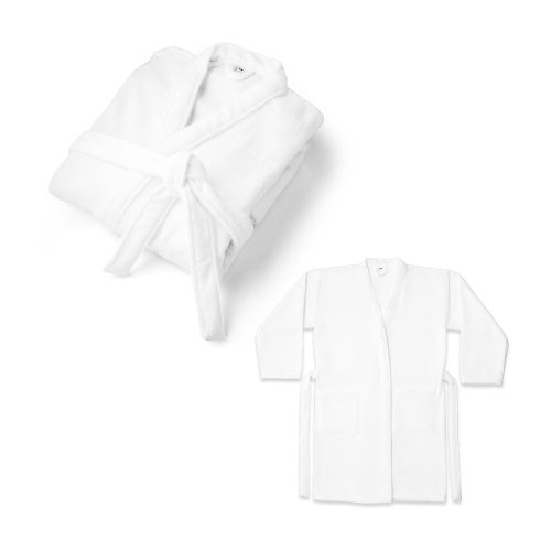 RUFFALO LARGE. Cotton (82%) and recycled cotton (18%) bathrobe (350 g/m²)