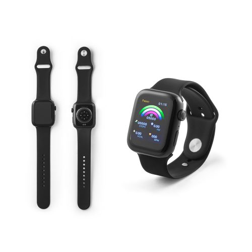 WILES. Smartwatch with 1.85" screen, IPX4 and 3-day battery life and silicone strap