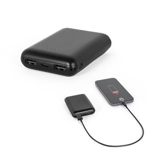 LEAKEY 8. Power bank 8,000 mAh in recycled ABS (100% rABS)