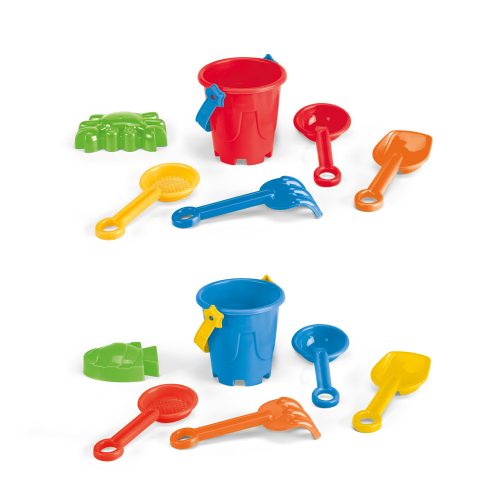 VALLARTA. PP beach bucket with 5 accessories
